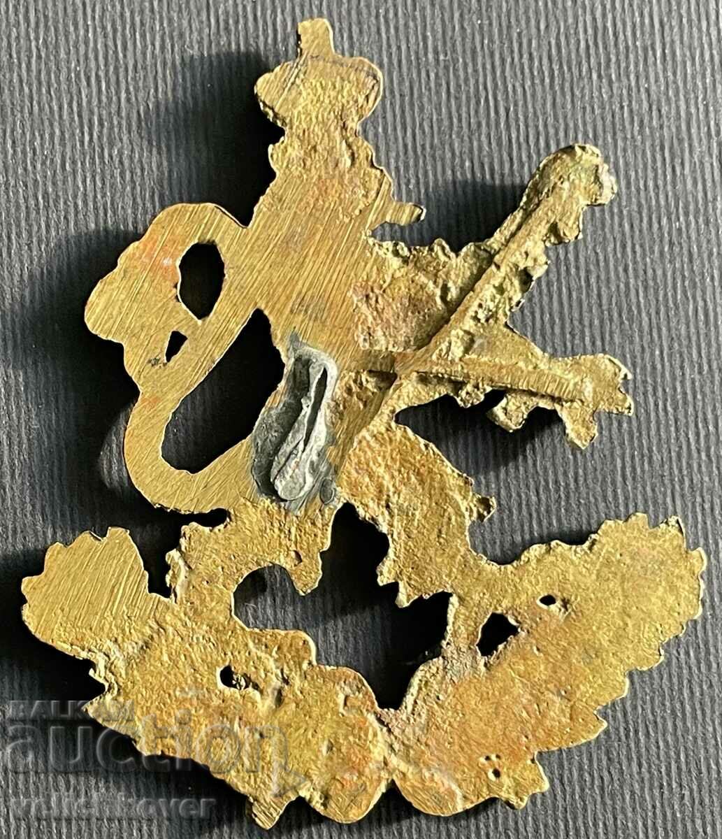 34794 Kingdom of Bulgaria cockade around 1900. with price 60.00 BGN | € 30.68 34794 Kingdom of Bulgaria cockade around 1900. with price 60.00 BGN | € 30.68