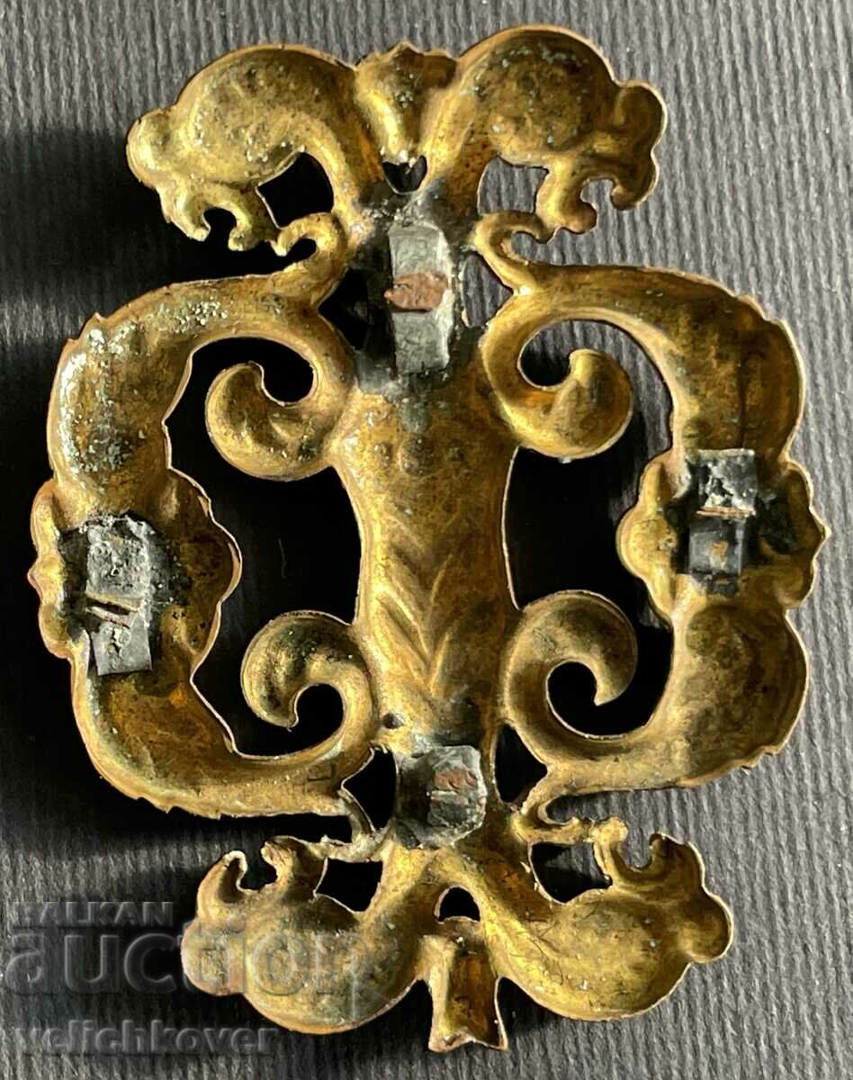 34795 Kingdom of Bulgaria monogram epaulette Tsar Ferdinand with price 30.00 BGN | € 15.34 34795 Kingdom of Bulgaria monogram epaulette Tsar Ferdinand with price 30.00 BGN | € 15.34