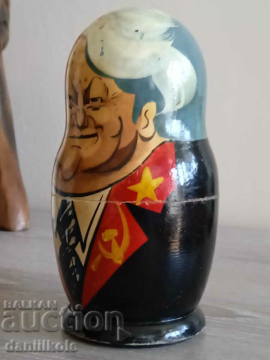 *$*Y*$* ORIGINAL SINGLE MATRYOSHKA YELTSIN 13.5 CM *$*Y*$* - 6 *$*Y*$* ORIGINAL SINGLE MATRYOSHKA YELTSIN 13.5 CM *$*Y*$* - 6