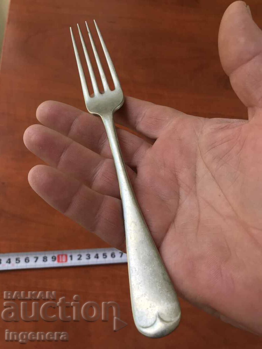 Auction FORK SILVER PLATED-OLD ENGLAND Auction FORK SILVER PLATED-OLD ENGLAND