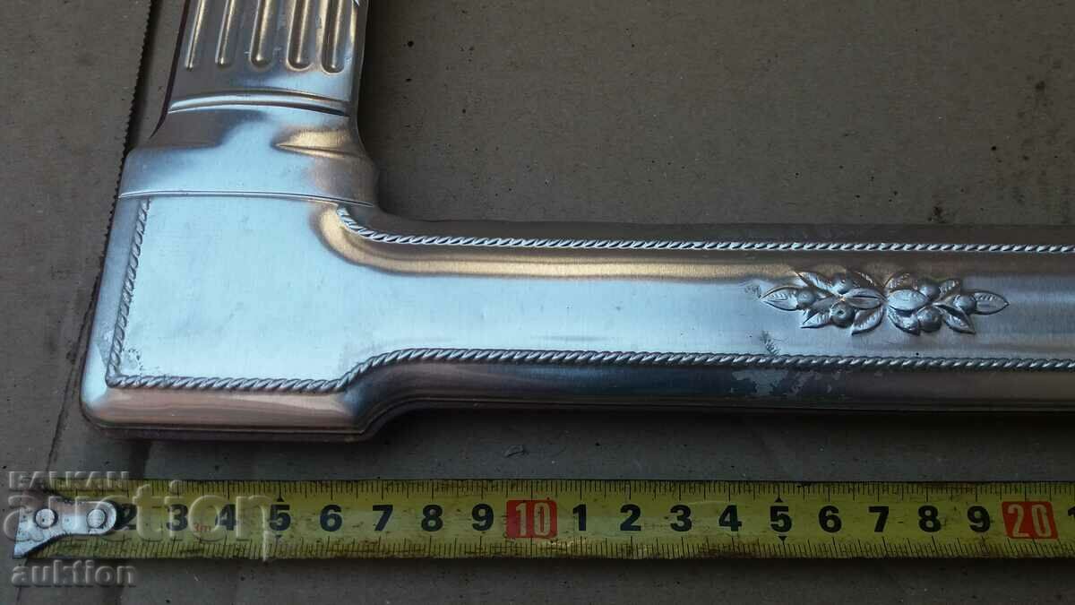 Delivery of GREEK SILVER PLATED PICTURE FRAME - LARGE Delivery of GREEK SILVER PLATED PICTURE FRAME - LARGE