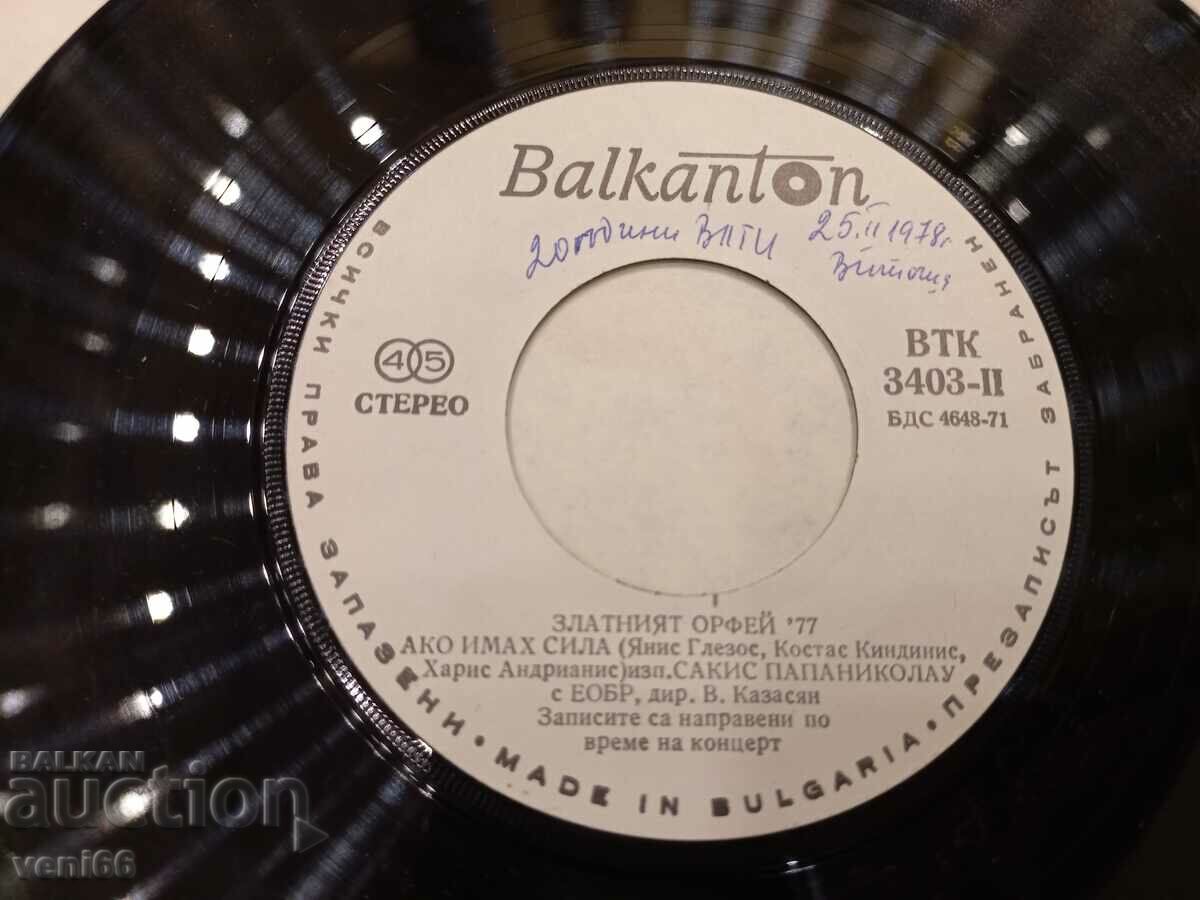 Auction  VTK 3403 Sakis Papanikolaou