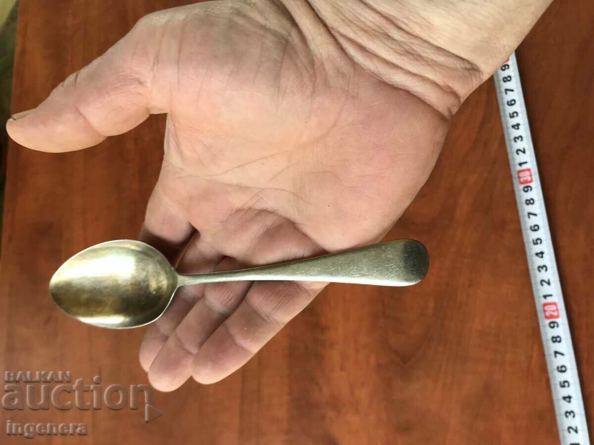 SPOON-SHEFFIELD OLD ENGLAND-NICKEL-SILVER - 5 SPOON-SHEFFIELD OLD ENGLAND-NICKEL-SILVER - 5