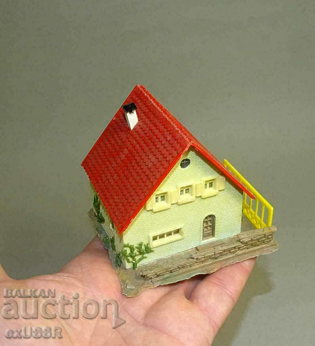 German house model house, model, train, 4