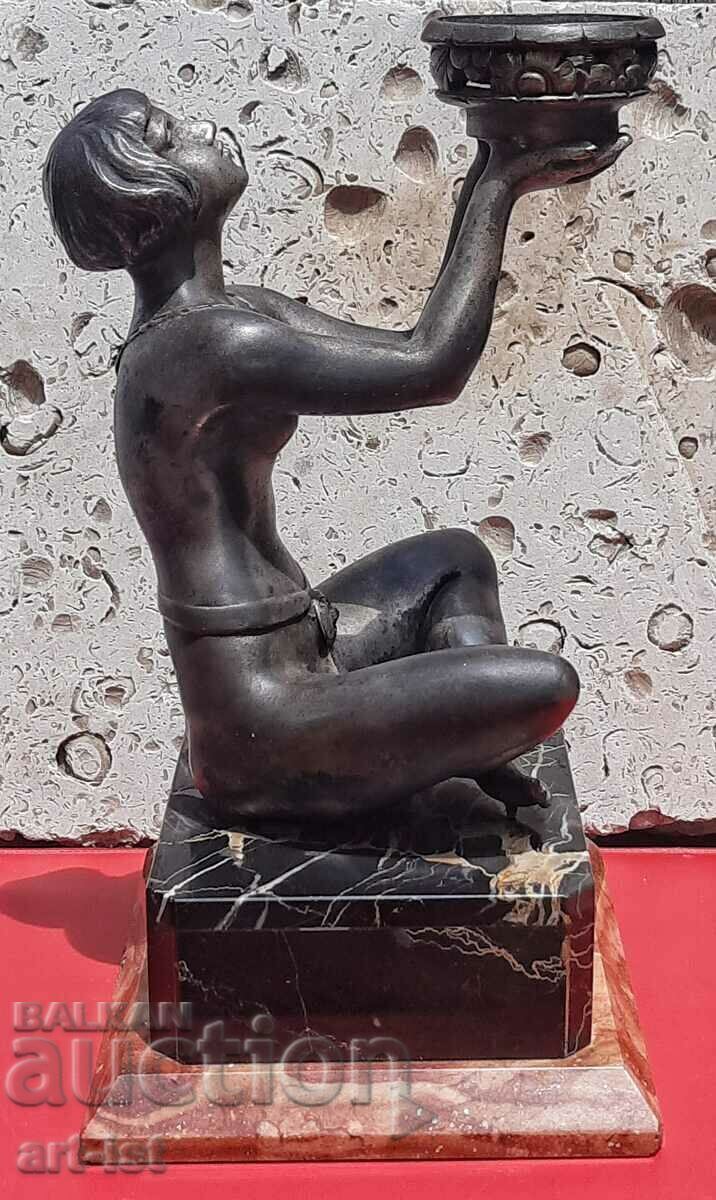 French Vintage Art Deco Lamp, Jacques Limousin 1930 with price 2000.00 BGN | € 1022.58 French Vintage Art Deco Lamp, Jacques Limousin 1930 with price 2000.00 BGN | € 1022.58