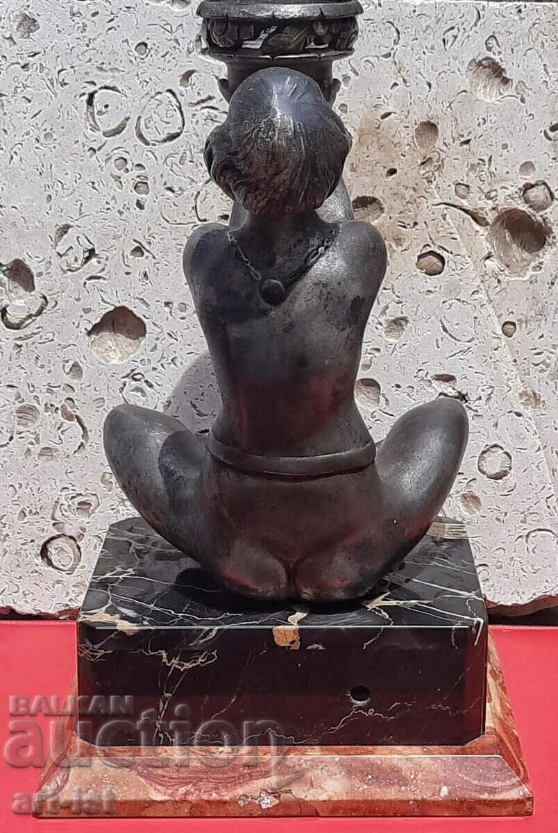 Auction French Vintage Art Deco Lamp, Jacques Limousin 1930 Auction French Vintage Art Deco Lamp, Jacques Limousin 1930