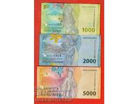 ИНДОНЕЗИЯ INDONESIA 1000 2000 5000 issue 2022 НОВА UNC