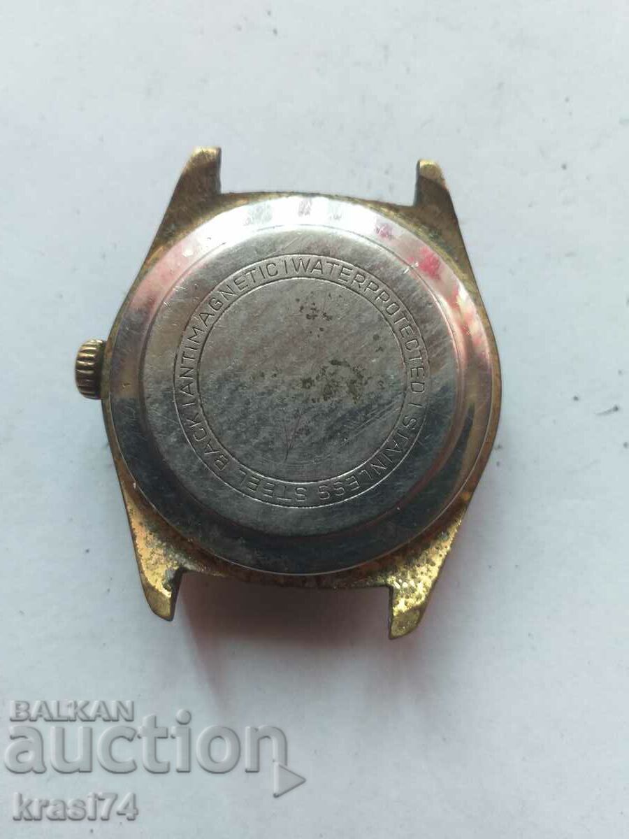 Gold plated watch with price 25.00 BGN | € 12.78 Gold plated watch with price 25.00 BGN | € 12.78