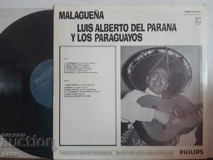 Luis Alberto Del Parana Y Los Paraguayos – Malagueña with price 35.00 BGN | € 17.90 Luis Alberto Del Parana Y Los Paraguayos – Malagueña with price 35.00 BGN | € 17.90