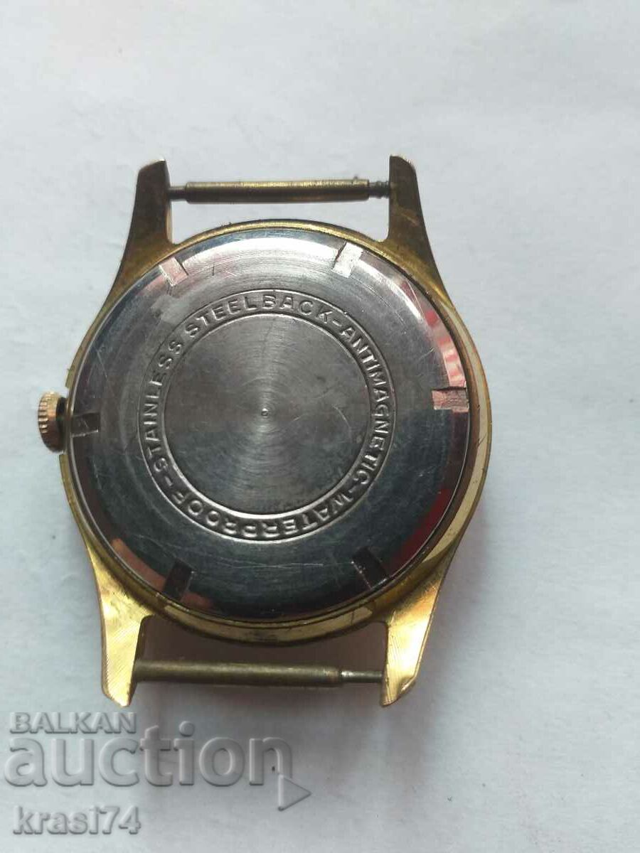 Gold plated watch with price 45.00 BGN | € 23.01 Gold plated watch with price 45.00 BGN | € 23.01