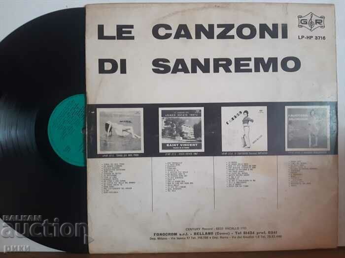 Festivalul de la Sanremo · 1968 cu preț 28.00 BGN | € 14.32 Festivalul de la Sanremo · 1968 cu preț 28.00 BGN | € 14.32