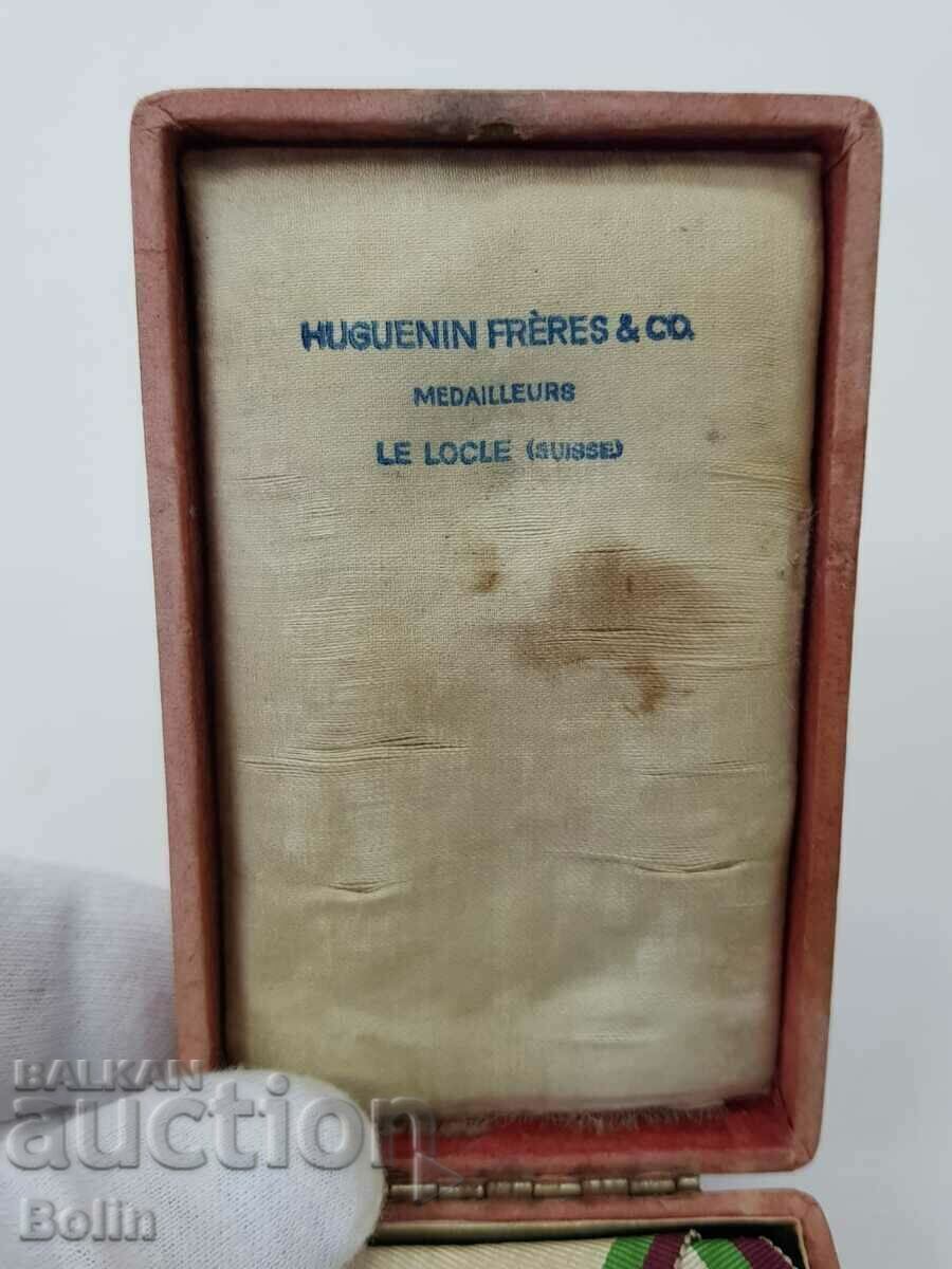 Delivery of Very rare Order of Civil Merit 6th class. Swiss issue Delivery of Very rare Order of Civil Merit 6th class. Swiss issue