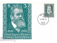 Карта максимум 1981 Австрия Лудвиг Болцман