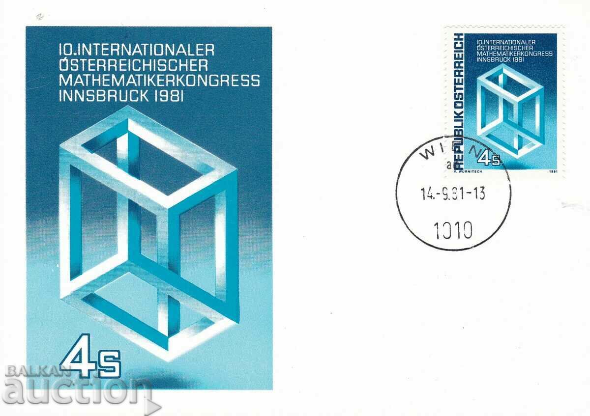 Map maximum 1981 Austria Map maximum 1981 Austria