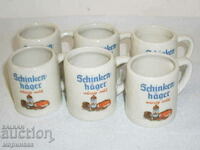 SET OF SMALL MUGS. GERMANY