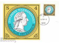 Χάρτης μέγιστη Αυστρία 1981