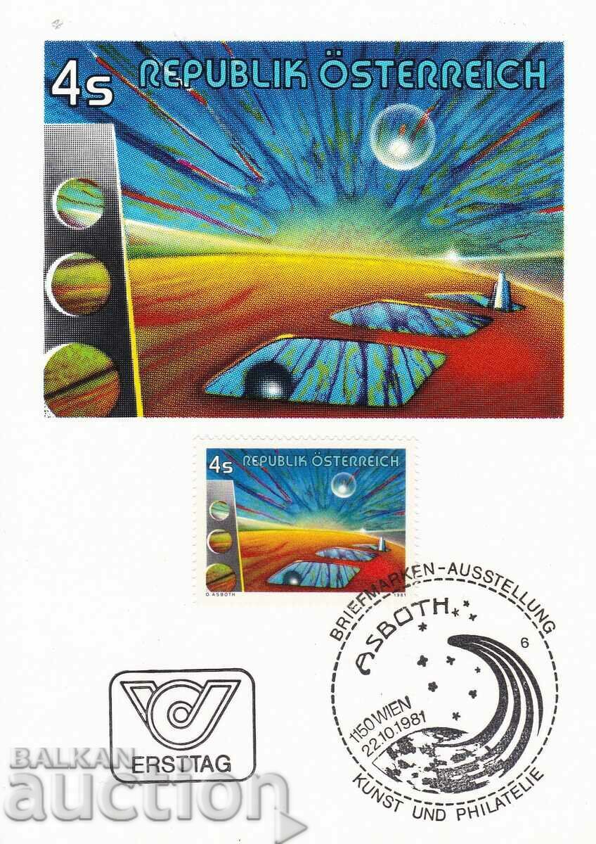 Harta maxima Austria 1981