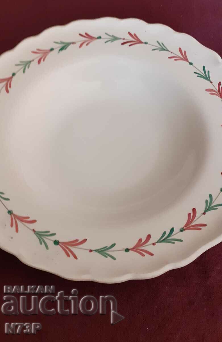 OLD PORCELAIN PLATE. GEFLE. SWEDEN. with price 13.00 BGN | € 6.65 OLD PORCELAIN PLATE. GEFLE. SWEDEN. with price 13.00 BGN | € 6.65