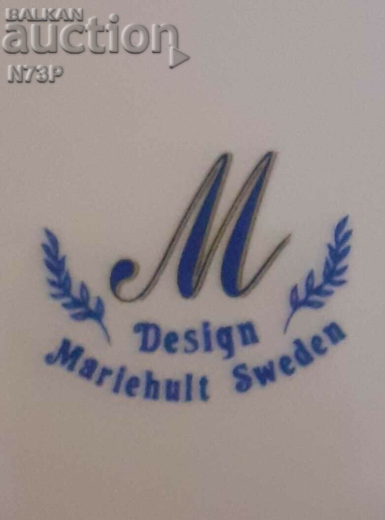 OLD PORCELAIN PLATE. MADE IN SWEDEN. - 5 OLD PORCELAIN PLATE. MADE IN SWEDEN. - 5