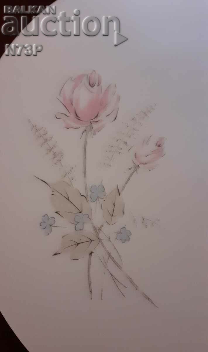 OLD PORCELAIN PLATE. MADE IN AUSTRIA. . with price 16.00 BGN | € 8.18 OLD PORCELAIN PLATE. MADE IN AUSTRIA. . with price 16.00 BGN | € 8.18