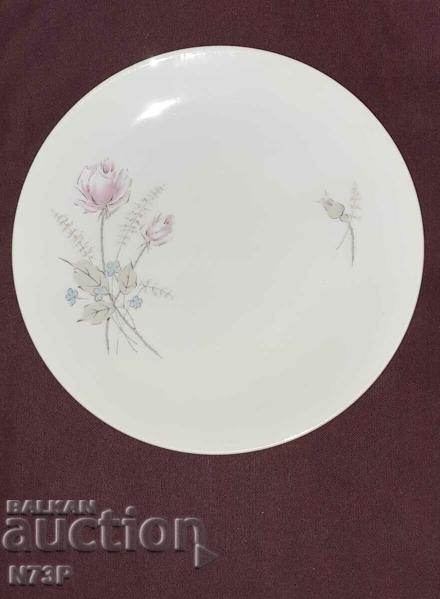 OLD PORCELAIN PLATE. MADE IN AUSTRIA. .