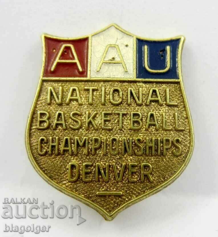 USA Basketball National Championship - Rare Sign
