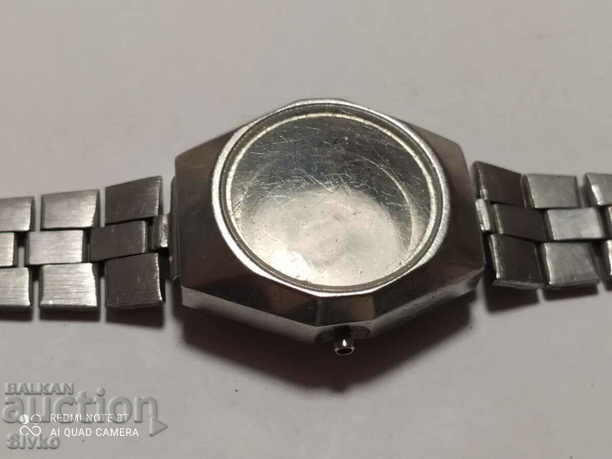 Auction ORIENT watch case and chain Auction ORIENT watch case and chain