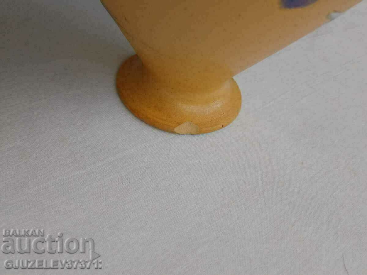 Majolica vase signed by the author - 1930 - 6 Majolica vase signed by the author - 1930 - 6