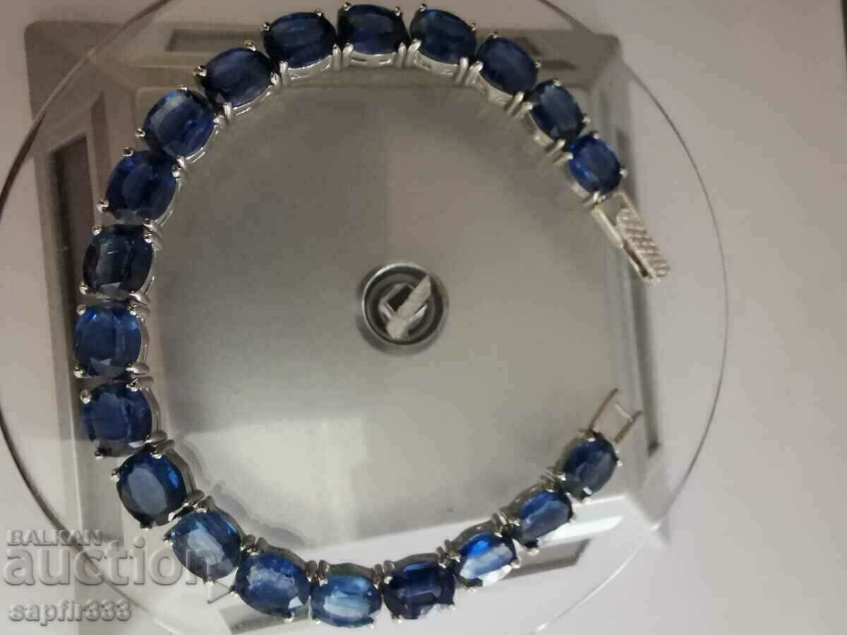 UNIQUE RARE JEWEL UNICEX BRACELET WITH NATURAL KIANITE - 6