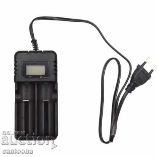 Double charger for Li-Ion rechargeable batteries with price 16.99 BGN | € 8.69 Double charger for Li-Ion rechargeable batteries with price 16.99 BGN | € 8.69