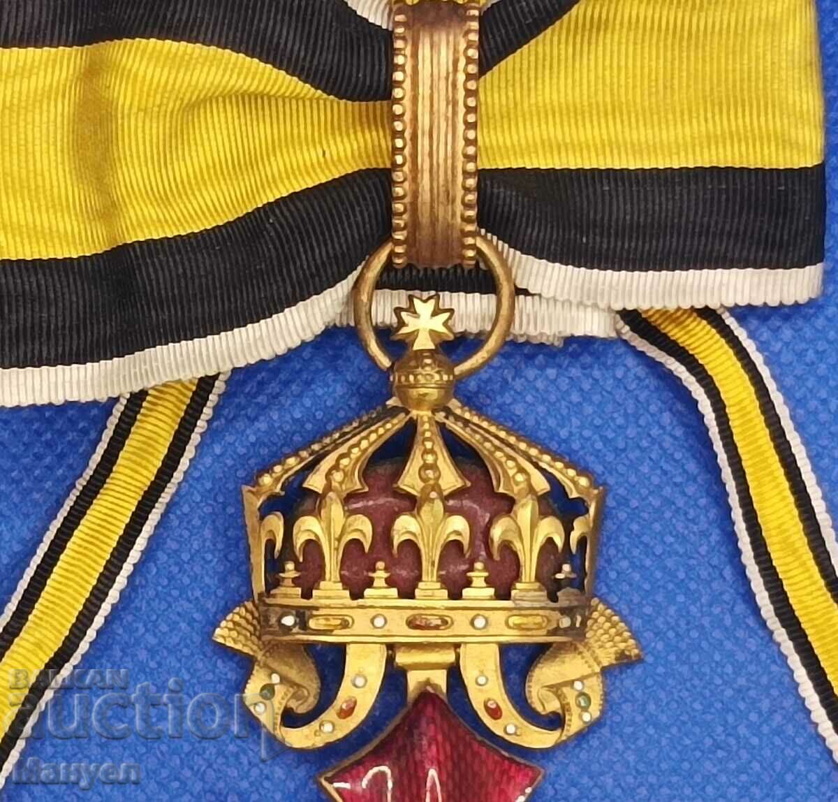 "For Military Merit" III degree, I Ferd. Princely feed with price 1900.00 BGN | € 971.45 "For Military Merit" III degree, I Ferd. Princely feed with price 1900.00 BGN | € 971.45