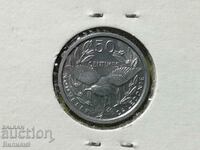 50 centimes 1949 New Caledonia Unc