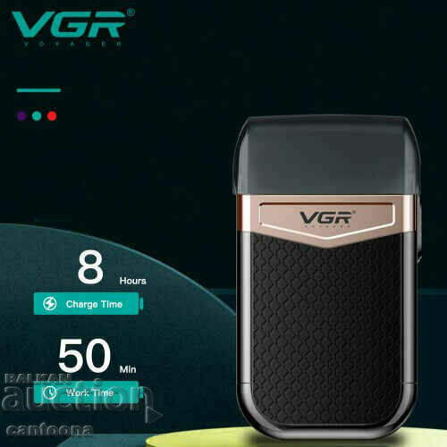 Auction  Wireless shaver VGR V-331 Shaver, USB charging