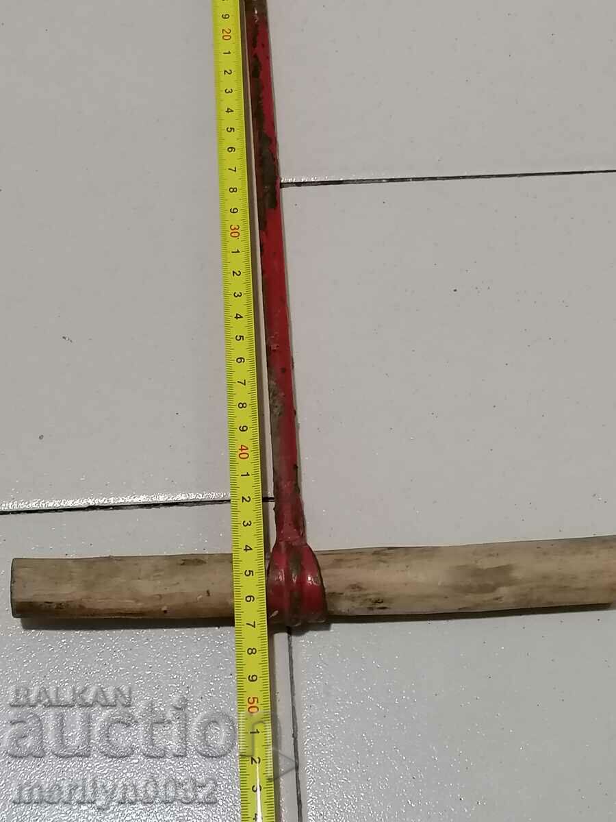 Mașină de tăiat lemne vechi, tocător, sculă, sculă - 6