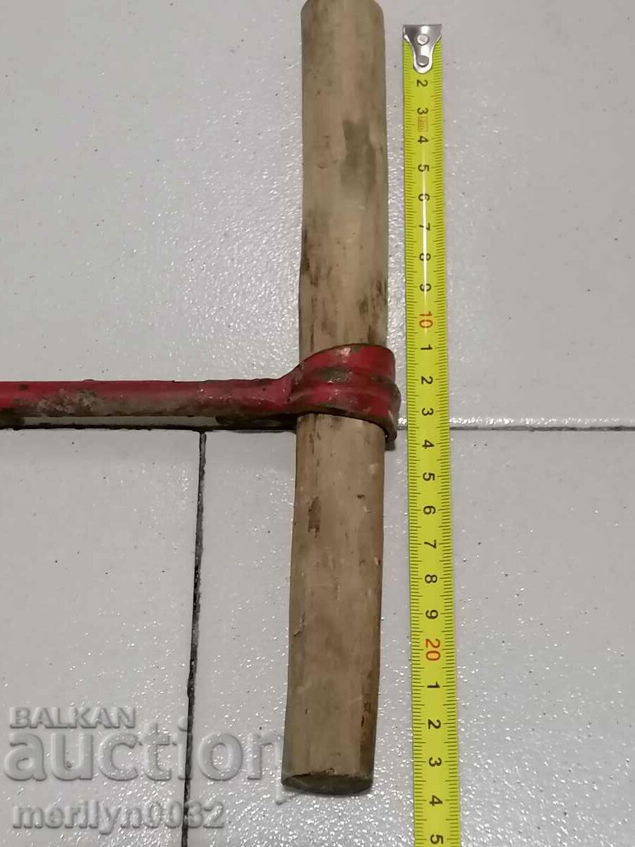 Mașină de tăiat lemne vechi, tocător, sculă, sculă - 7