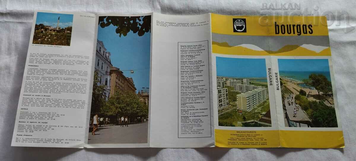Auction BURGAS BROCHURE FRENCH LANGUAGE 197.. Auction BURGAS BROCHURE FRENCH LANGUAGE 197..