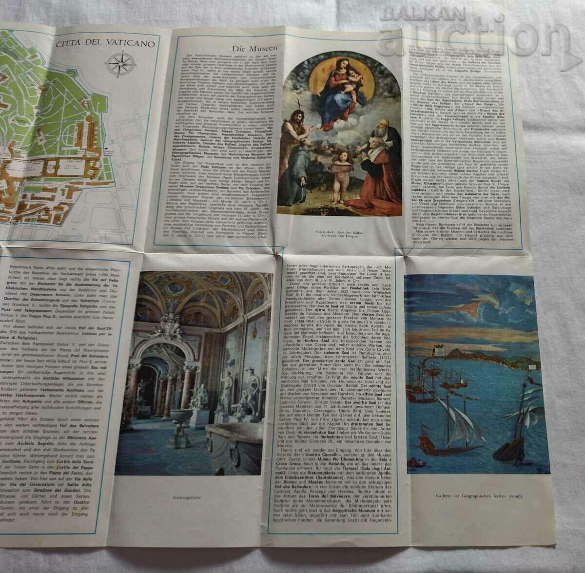 Delivery of VATICAN BROCHURE GERMAN LANGUAGE 1973