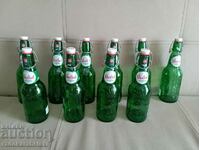 10 bottles - bottles of Grolsh beer - Grolsh