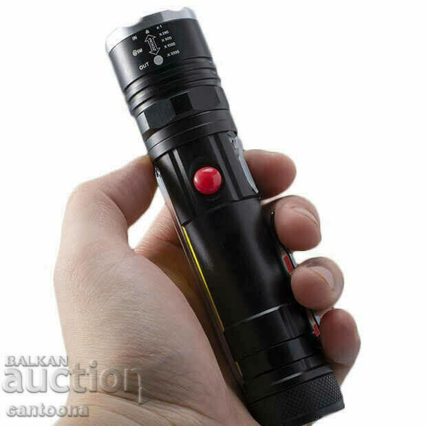 T6 LED rechargeable flashlight and T6-26 work lamp, LED + COB with price 15.99 BGN | € 8.18 T6 LED rechargeable flashlight and T6-26 work lamp, LED + COB with price 15.99 BGN | € 8.18