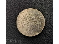 France 100 francs 1984 Pantheon