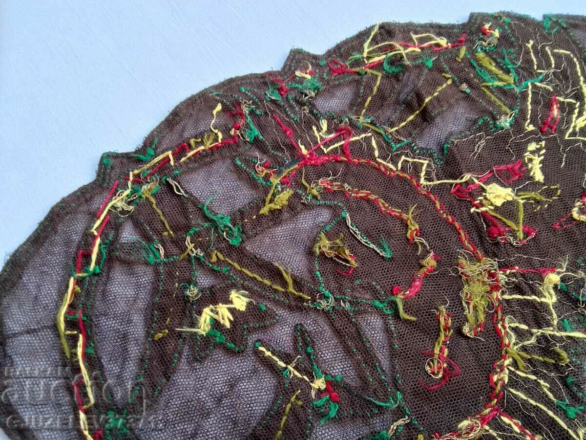 Old table cloth hand embroidery golden silk with price 189.00 BGN | € 96.63 Old table cloth hand embroidery golden silk with price 189.00 BGN | € 96.63