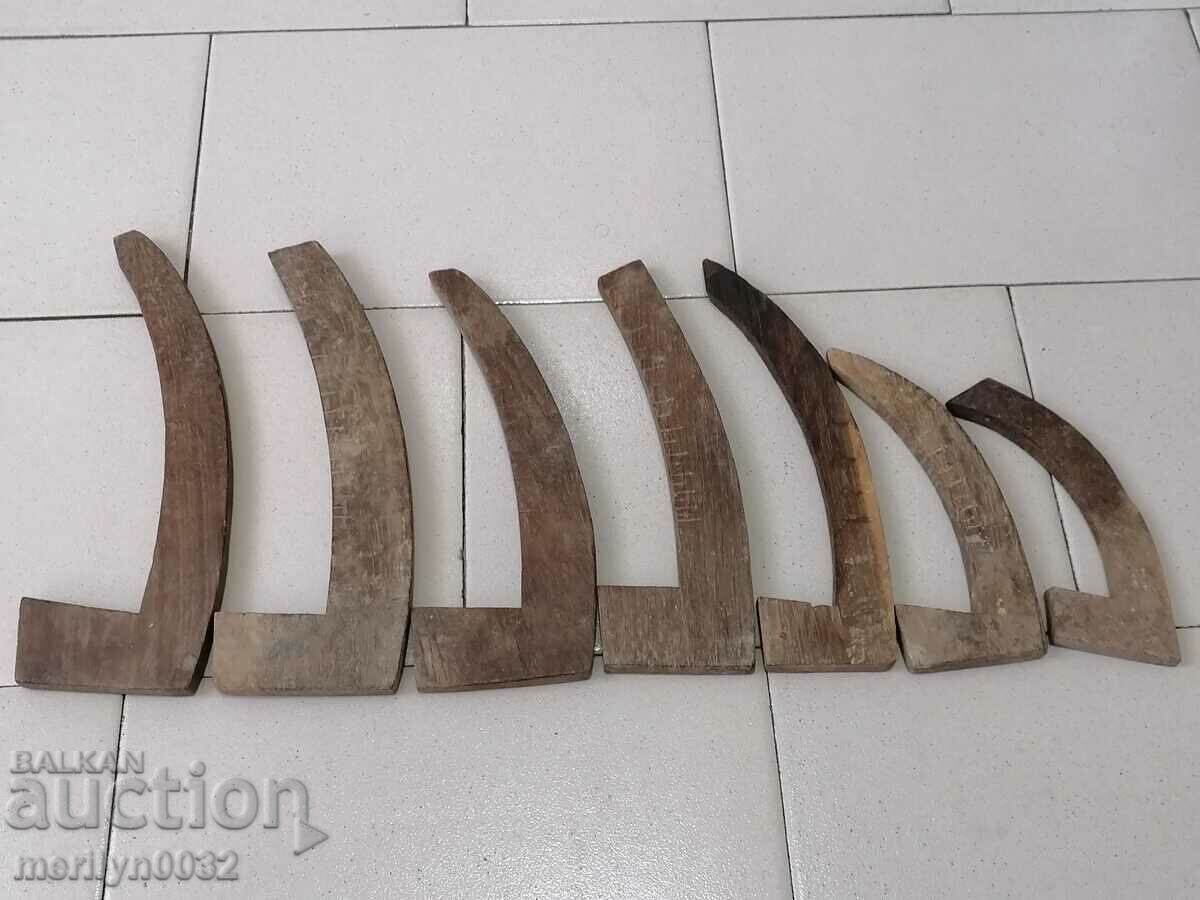 Old cooper's bows bow 7pcs patterns yarns wooden models with price 92.00 BGN | € 47.04 Old cooper's bows bow 7pcs patterns yarns wooden models with price 92.00 BGN | € 47.04