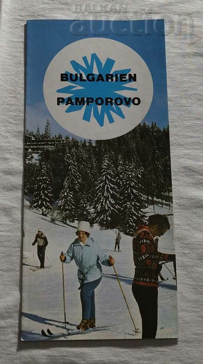 PAMPOROVO BROCHURE GERMAN LANGUAGE 197.. /