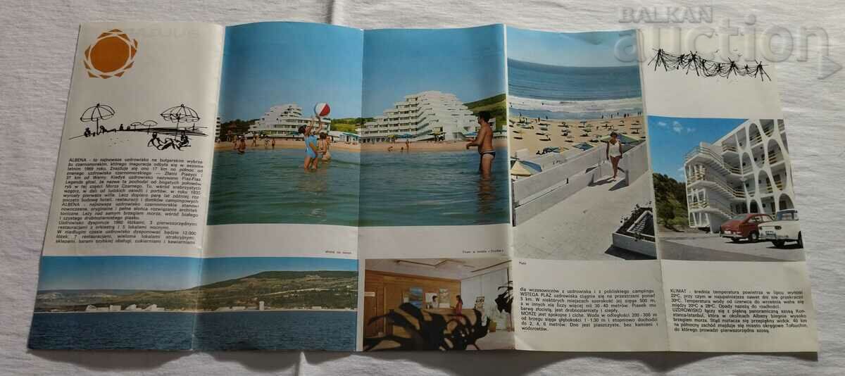 Auction ALBENA RESORT BROCHURE CZECH LANGUAGE 197.. Auction ALBENA RESORT BROCHURE CZECH LANGUAGE 197..