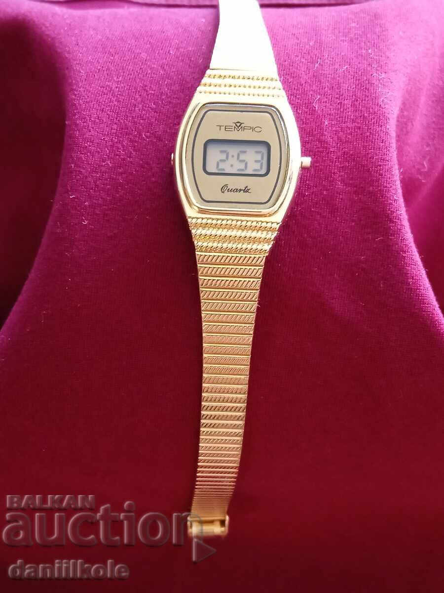 *$*Y*$* WOMEN'S TEMPIC ELECTRONIC WATCH - LIKE NEW *$*Y*$* with price 49.00 BGN | € 25.05
