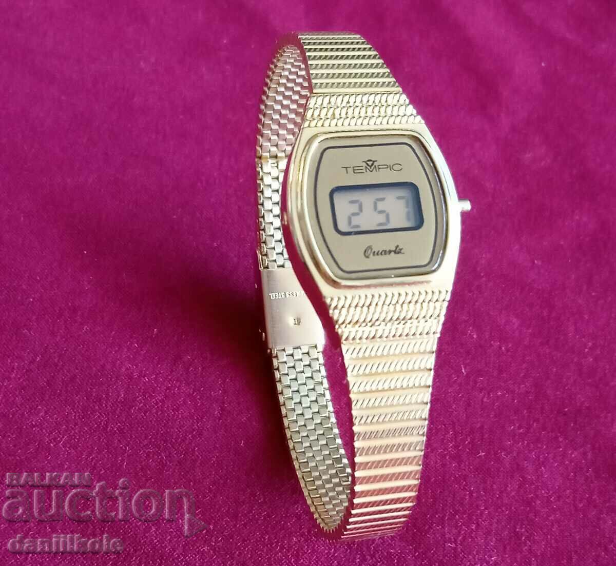 *$*Y*$* WOMEN'S TEMPIC ELECTRONIC WATCH - LIKE NEW *$*Y*$*