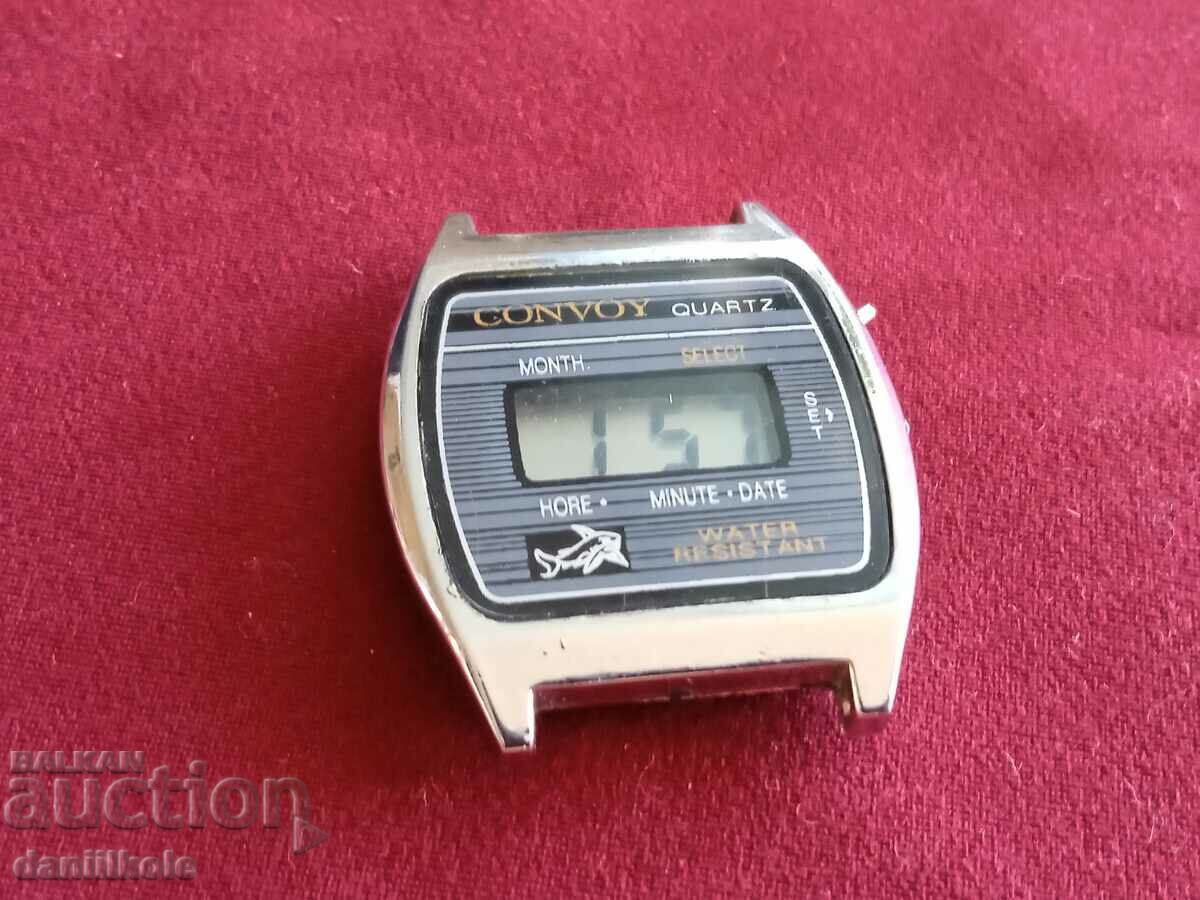 *$*Y*$* OLD CONVOY ELECTRONIC CLOCK - WORKING *$*Y*$* - 5 *$*Y*$* OLD CONVOY ELECTRONIC CLOCK - WORKING *$*Y*$* - 5