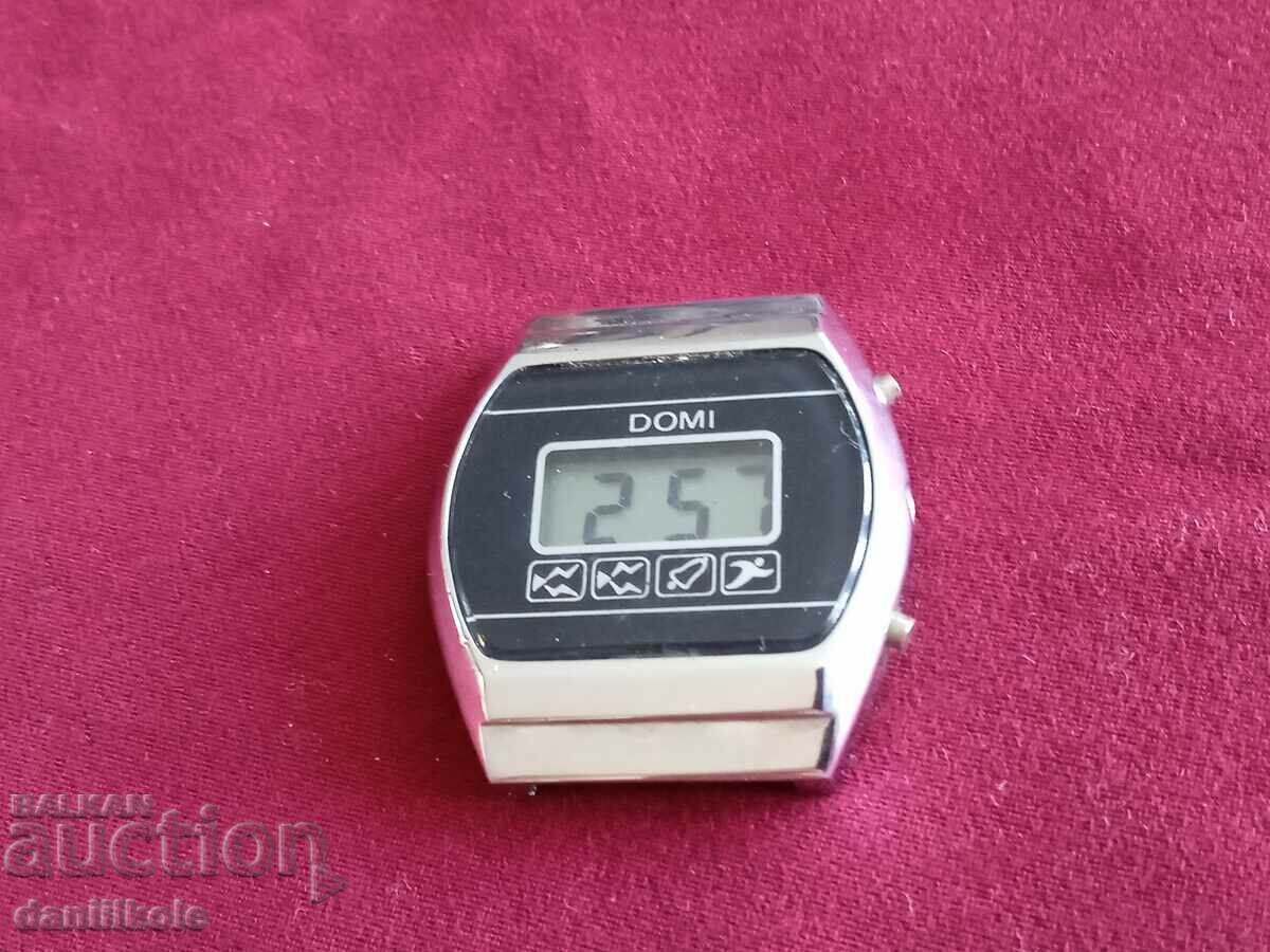 Auction *$*Y*$* OLD DOMI ELECTRONIC CLOCK - WORKING *$*Y*$* Auction *$*Y*$* OLD DOMI ELECTRONIC CLOCK - WORKING *$*Y*$*