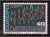Лихтенщайн 1972 Eвропа CEПT (**) чиста, неклеймована