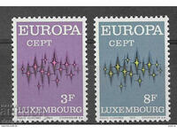 Luxemburg 1972 Europa CEPT (**) curat, netimbrat